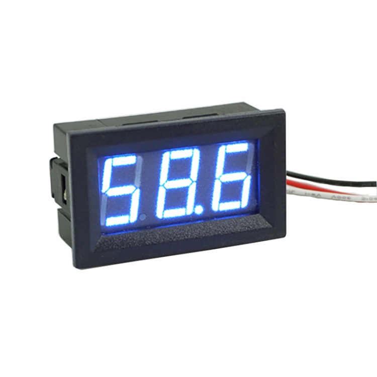 Đồng Hồ Đo Điện Áp DC 0-100V 3 Dây Dùng Cho Xe Điện