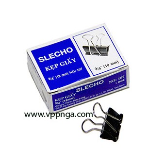 Kẹp giấy, hồ sơ, tài liệu, kẹp bướm ECHO 19mm,
