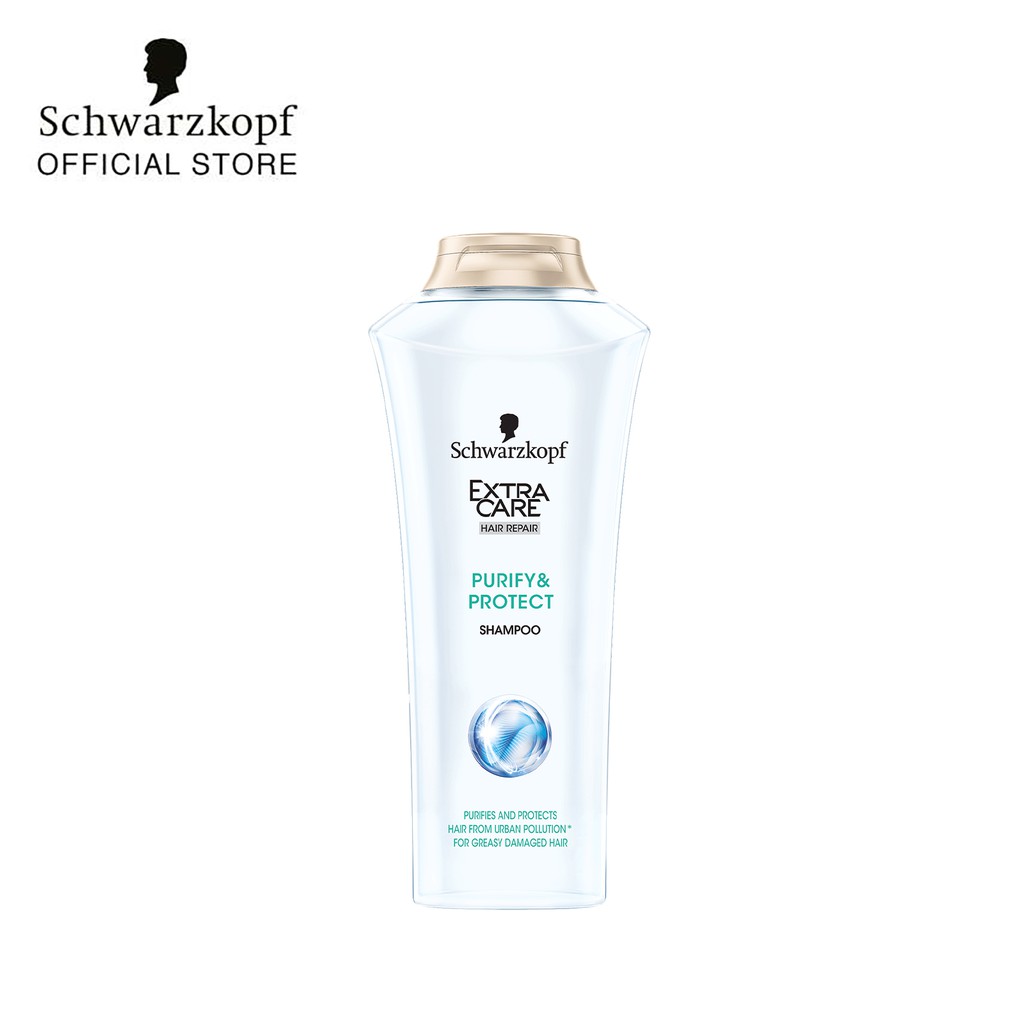 Dầu gội làm sạch sâu và bảo vệ tóc Schwarzkopf Extra Care Purify &amp; Protect Shampoo 400ml