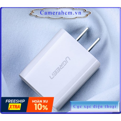 Đầu sạc nhanh UGREEN type C loại 3A/5VDC cho iphone