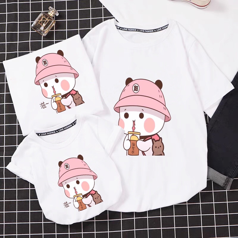 áo thun bé gái dễ thương cotton thoải mái dễ chịu