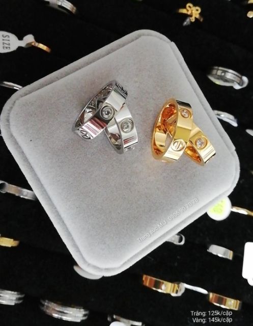 NHẪN TITAN GIÁ RẺ, KHÔNG ĐEN VĨNH VIỄN