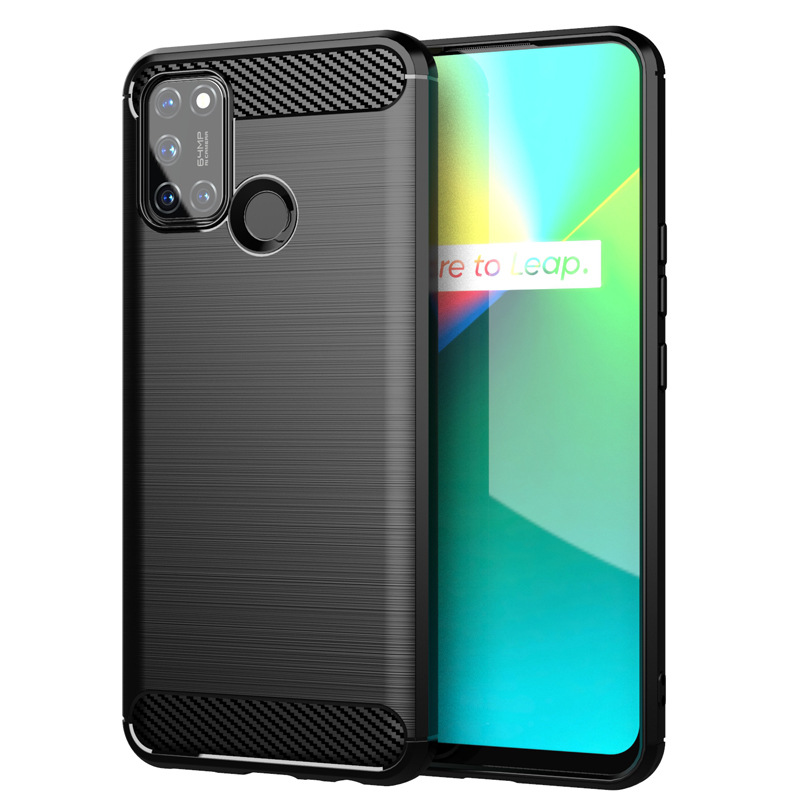 ốp điện thoại Dẻo Họa Tiết Cacbon 3c Cho Oppo F5 F7 Realme 6 6pro Realme 7 7i 7pro Realme C11 C17 | BigBuy360 - bigbuy360.vn