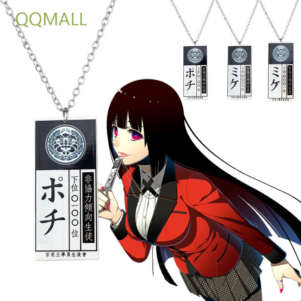 Vòng cổ bằng acrylic mặt hình anime Kakegurui Ryouta Suzui