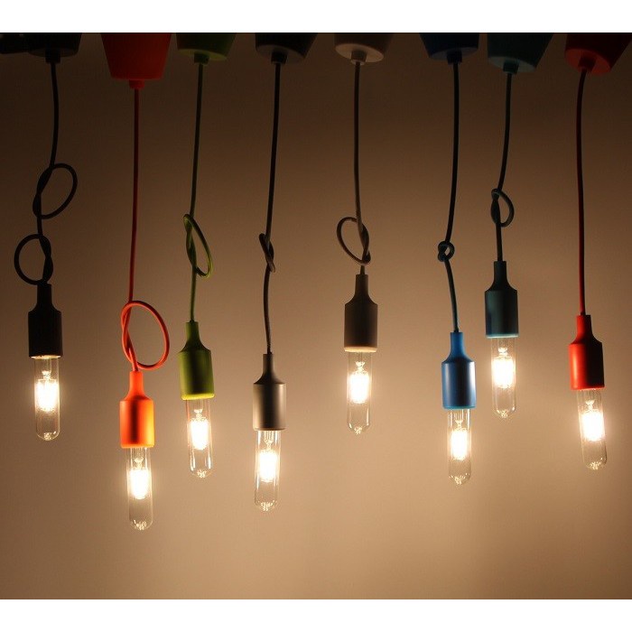Bộ 5 dây đèn thả trang trí bóng đèn Led Edison T125 4W