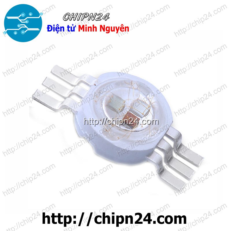 [1 CON] (KG1) Led 3W RGB Luxeon