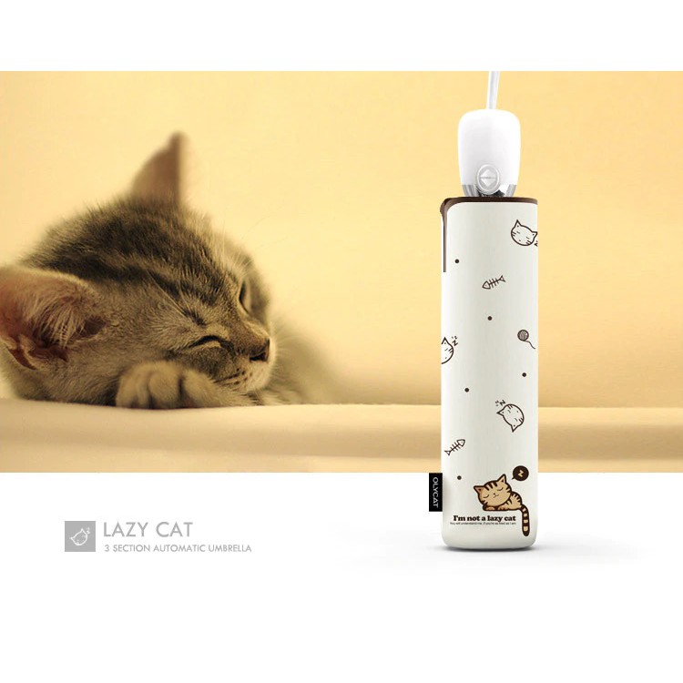 OLYCAT Ô dù cao cấp chống tia UV - Mẫu Lazy Cat