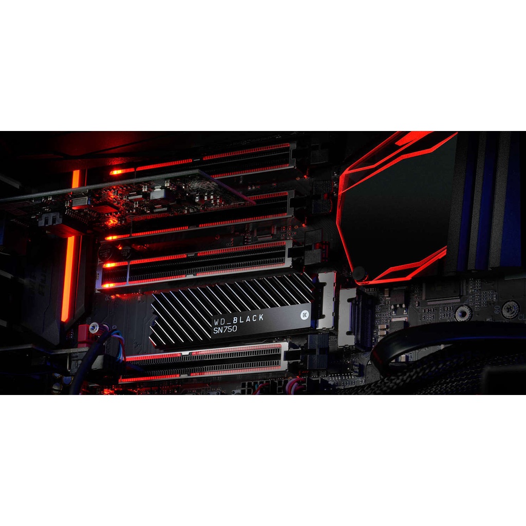 Ổ Cứng SSD 250GB 500GB 1TB WD Black SN750 NVMe M2 PCIe Gen 3 x4 2280 (WDS250G3X0C / WDS500G3X0C) | BigBuy360 - bigbuy360.vn