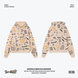 Áo Hoodie Doodle Sketch The ORBIT