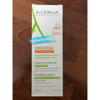 Kem aderma a-derma exomega 50ml, 200ml dưỡng ẩm hiệu quả cho da