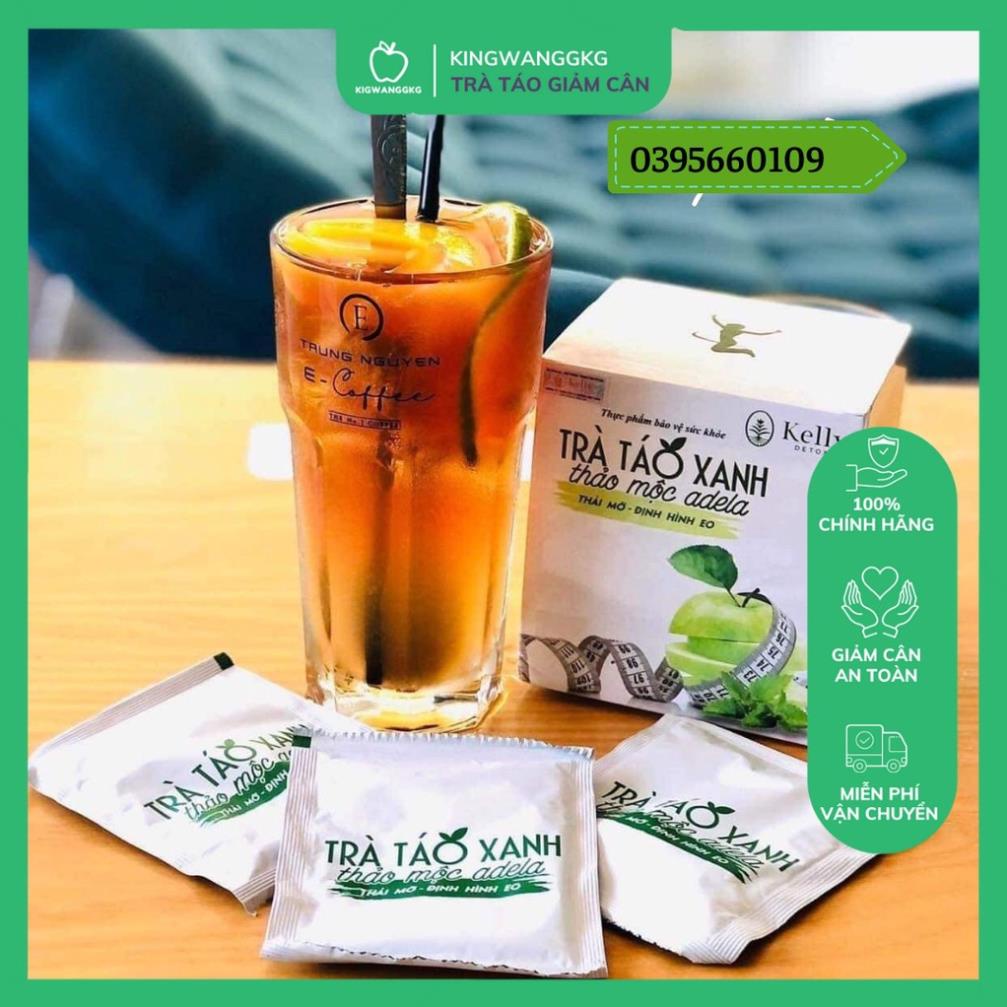 TRÀ TÁO XANH KELLY DETOX GIẢM CÂN HIỆU QUẢ