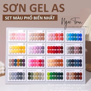 Set Sơn Gel AS Màu Phổ Biến Nhất