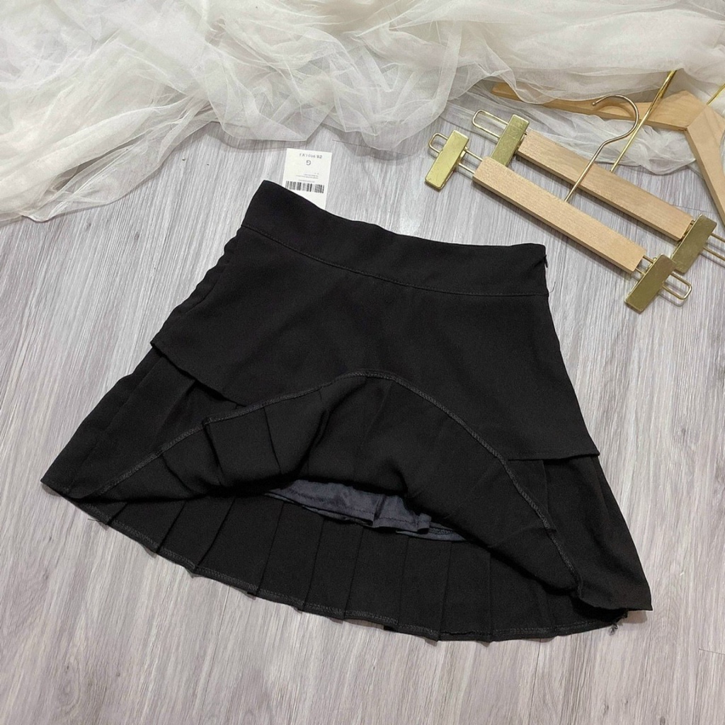 [MÃ TH6739 GIẢM 20% TỐI ĐA 30K ĐƠN TỐI THIỂU 500K] Chân váy xòe màu đen 3 size SML | BigBuy360 - bigbuy360.vn