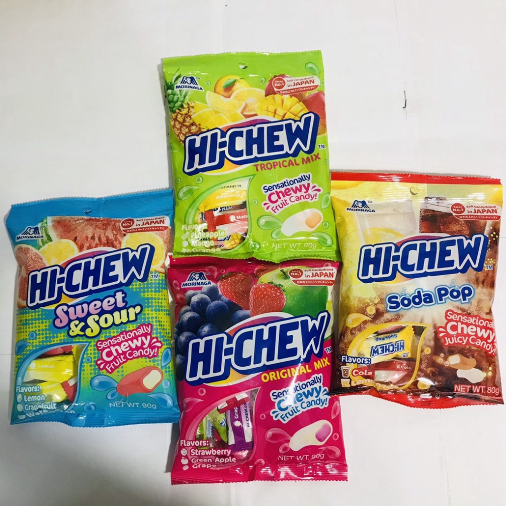 GÓI KẸO DẺO HI CHEW TRÁI CÂY 90G