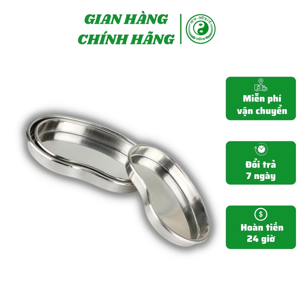 Khay quả đậu Inox nông