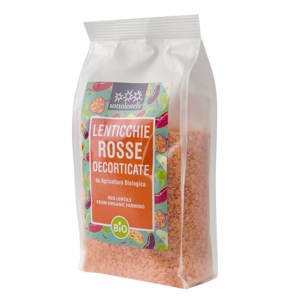 Đậu Lăng Đỏ Hữu Cơ Sotto 500g Organic Red Lentils