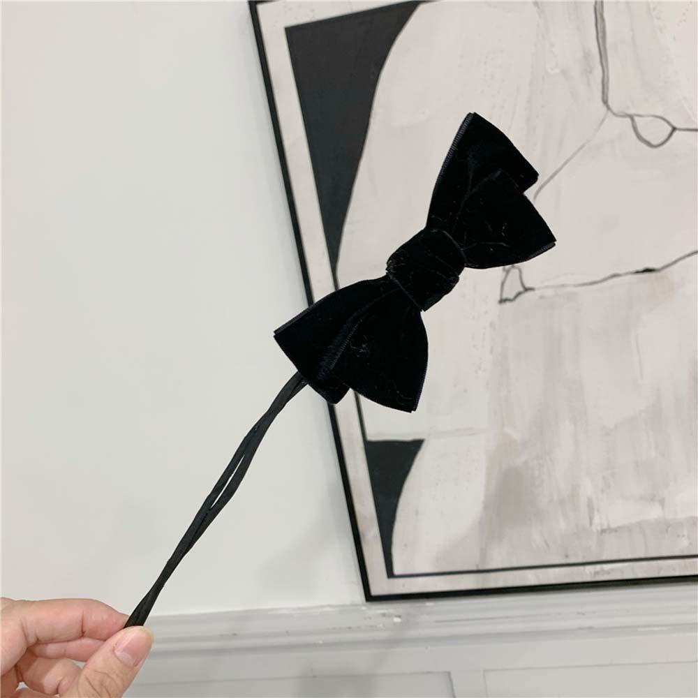 Máy Uốn Tóc Đính Nơ Nhung Đơn Giản Dễ Thương Cho Nữ BERNARDO