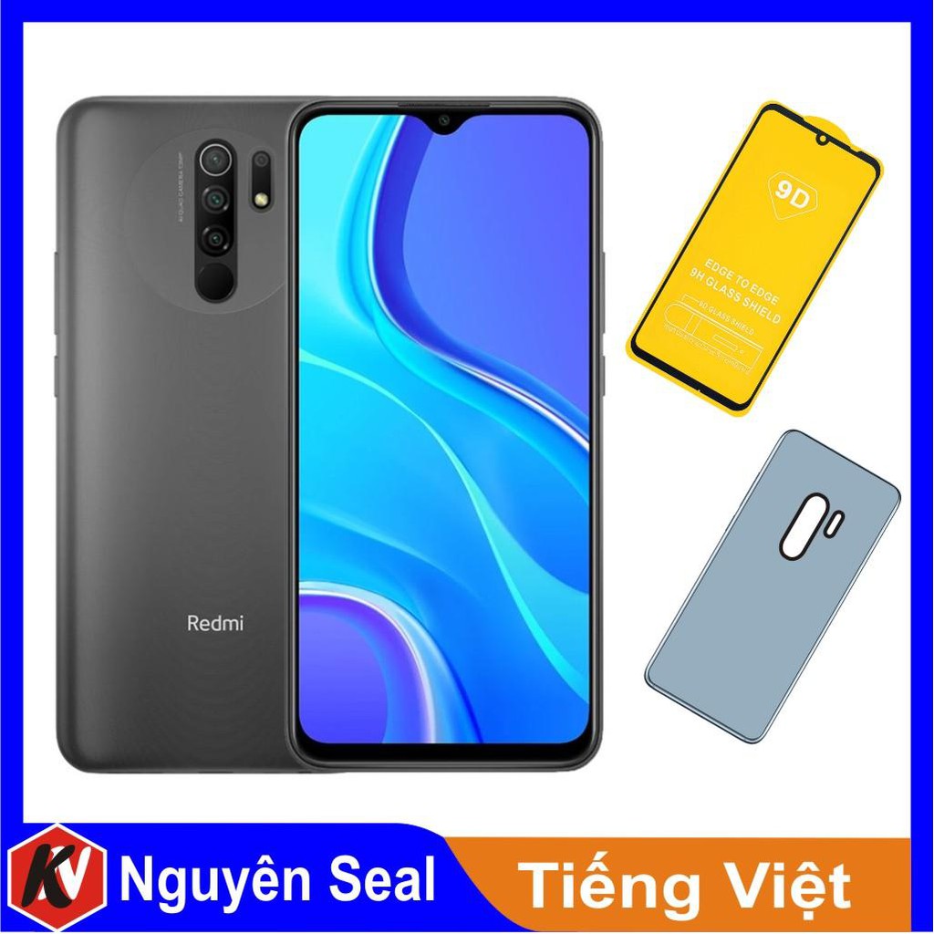 Điện Thoại Xiaomi Redmi 9 128GB Ram 4GB + Cường lực - Hàng Nhập khẩu | BigBuy360 - bigbuy360.vn