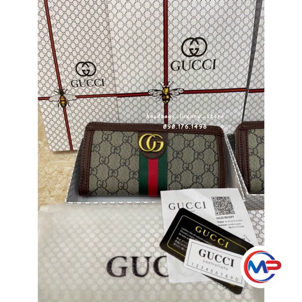 𝑭𝑹𝑬𝑬𝑺𝑯𝑰𝑷  Ví cầm tay Gc phối sọc fullbox