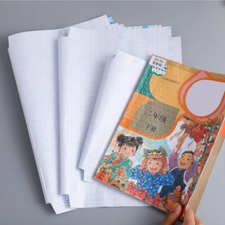 SET 10 tờ decal bọc sách vở trong suốt cỡ 43x30cm
