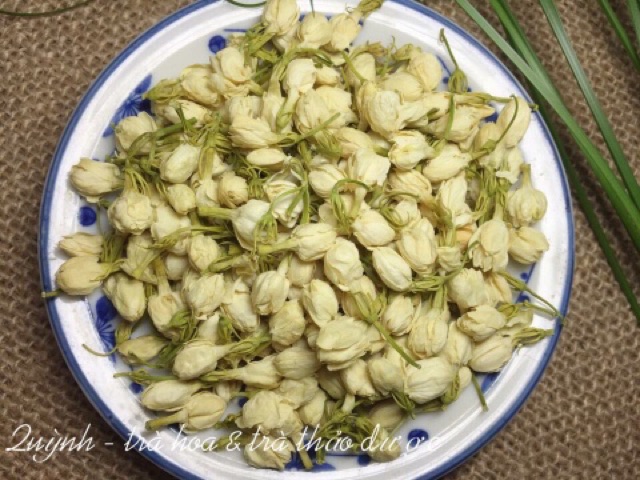 Combo trà Bạch cúc- hoa nhài- bình thuỷ tinh nắp gỗ. Giá sỉ inbox | BigBuy360 - bigbuy360.vn