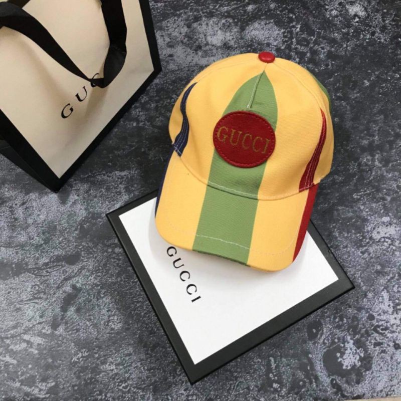 NÓN GUCI KẺ SỌC SUPER