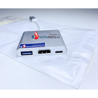 Bộ Adapter cáp chuyển Type-C sang HDMI 4k/USB/TypeC