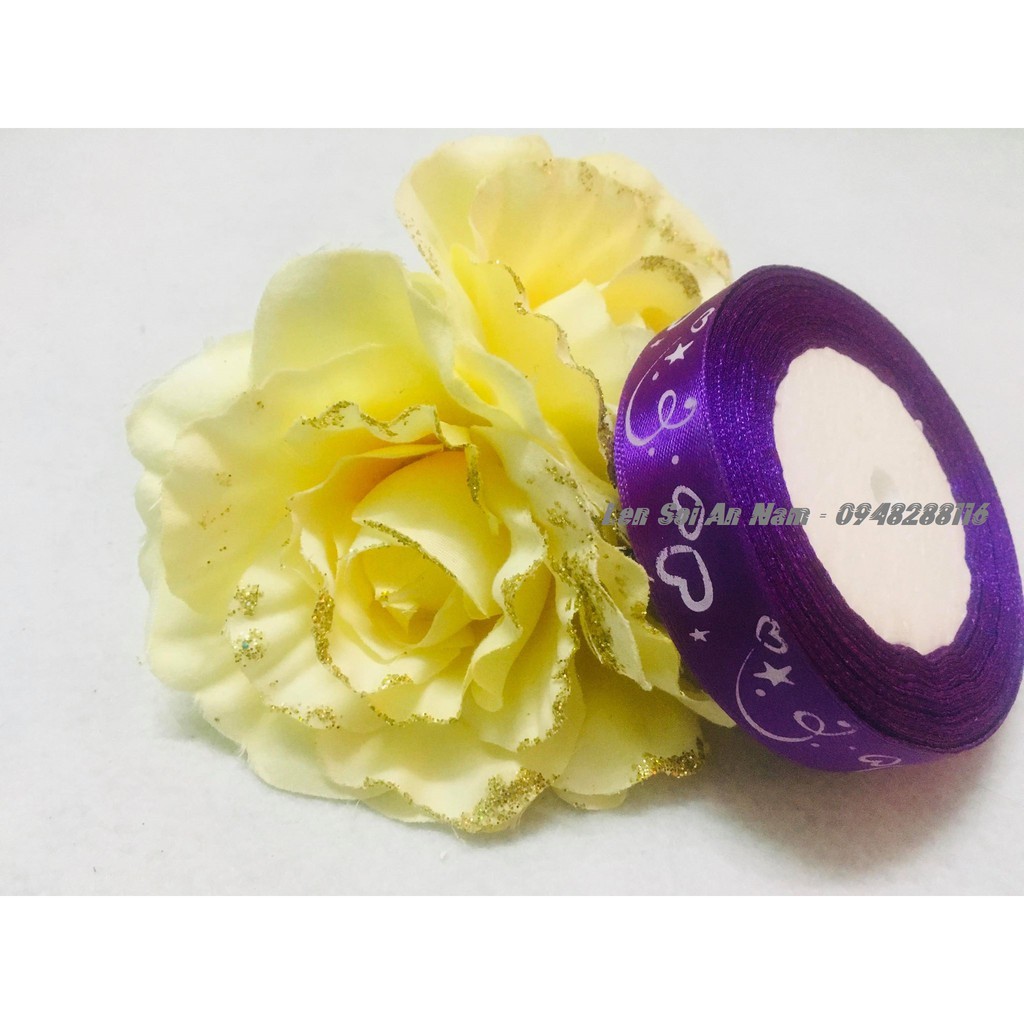 Ruy Băng Lụa Đẹp 2cm - Đồng giá 3k/mét