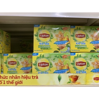 Trà Lipton Chanh/ Đào 224g(16*14g)