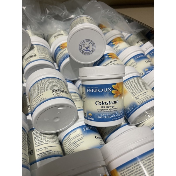 (Date 2025) Sữa non Pháp Fenioux Colostrum hộp 200 viên