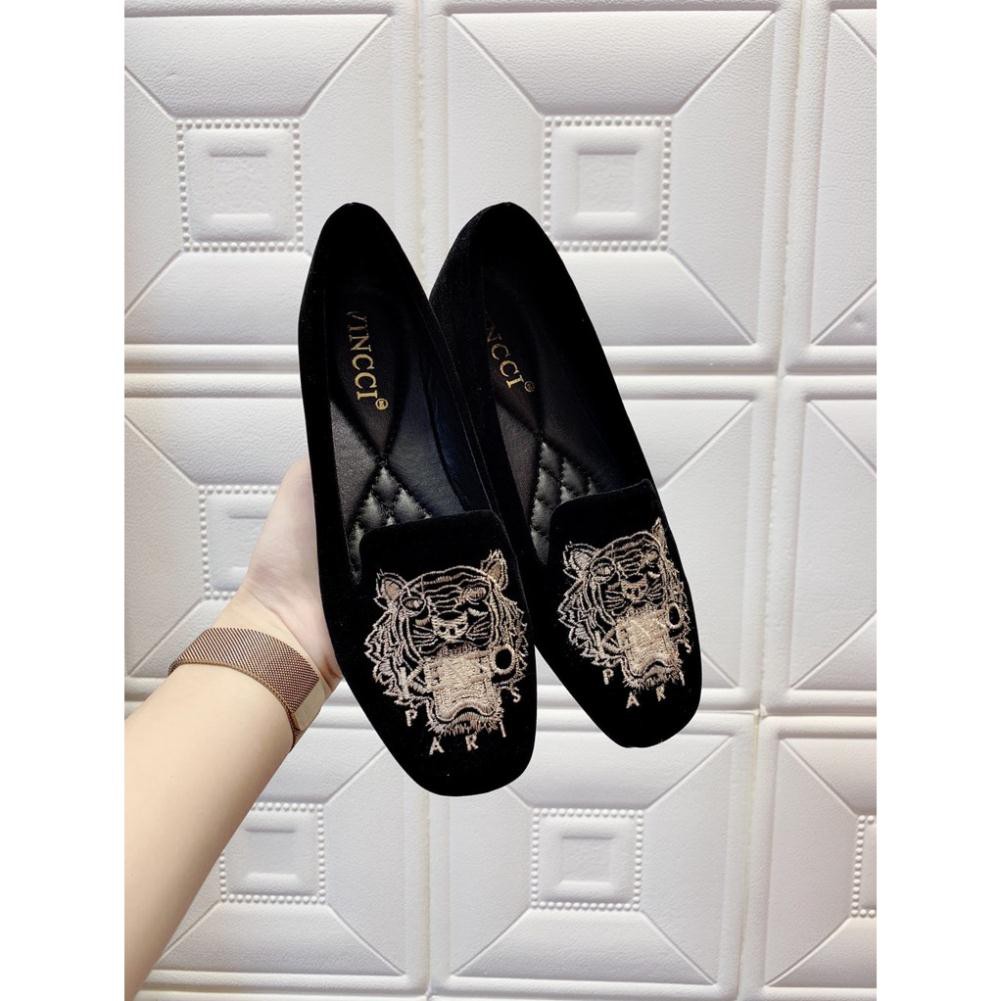 Giày búp bê thêu hổ Siêu đẹp | BigBuy360 - bigbuy360.vn