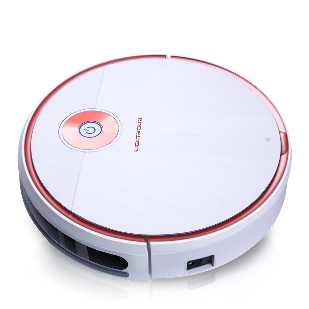 Rô bót hút bụi LIECTROUX - T6S  thông minh, có chế độ lau ướt , cảm biến độ cao , tự sạc , up được nhiều chế độ lau