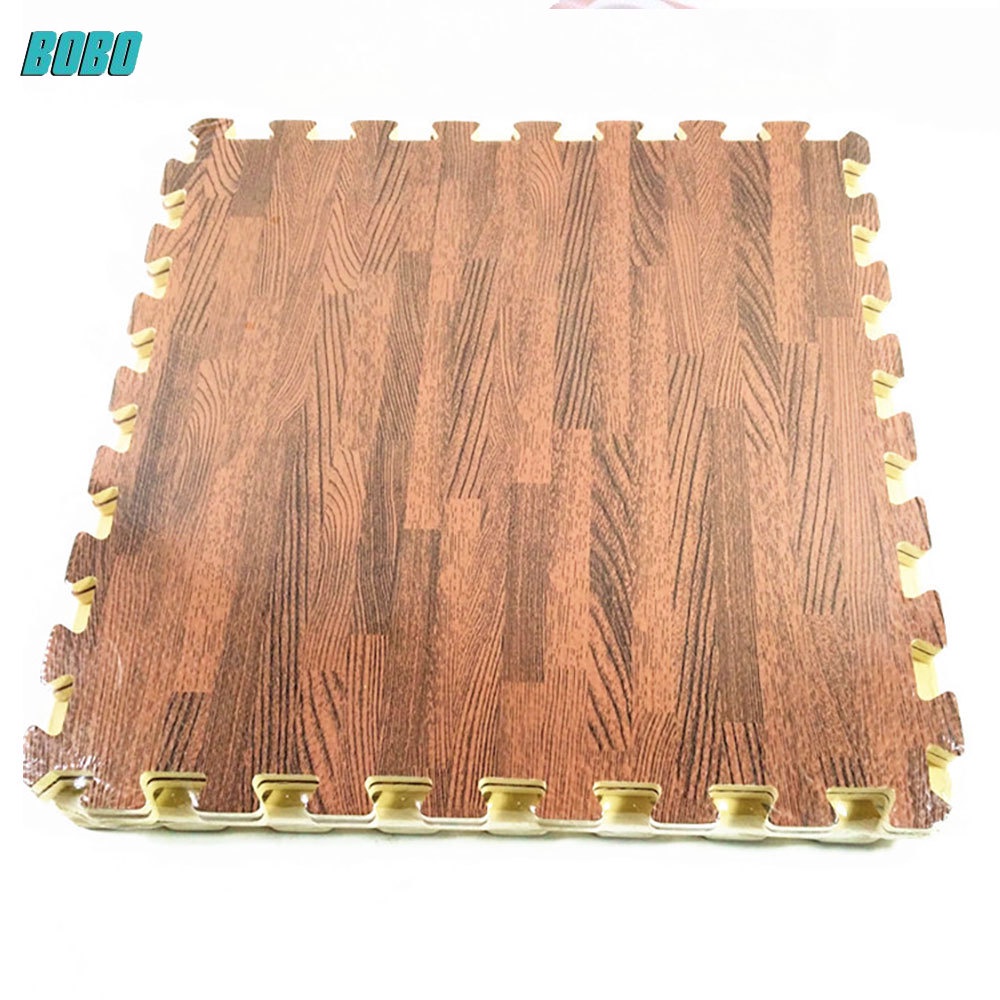 Bobo ● Thảm lót sàn giả gỗ mềm mại thoải mái cho bé