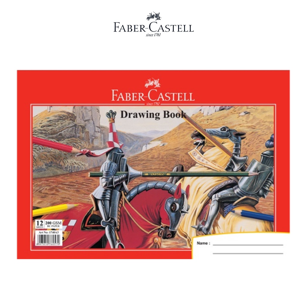 [OFFICIAL] Giấy Vẽ 200 Gram - Khổ A3 / A4 Faber-Castell