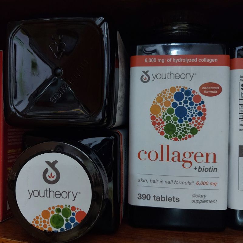 《Date 2025 》Collagen 390 viên collagen Youtheory Advanced Type 1,2&3 hộp 390v