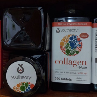 Date 2024 Collagen 390 viên collagen Youtheory Advanced Type 1,2&3 hộp 390v