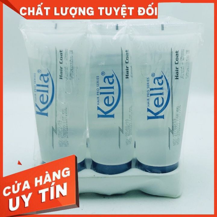 👍👍👍👍 dầu bóng KELLA  Hair Coats 👍👍👍👍 dạng típ  dưỡn bóng  tóc  👍👍mềm mượt vào nếp 👍👍chống kho sơ trẻ ngọn 👍👍