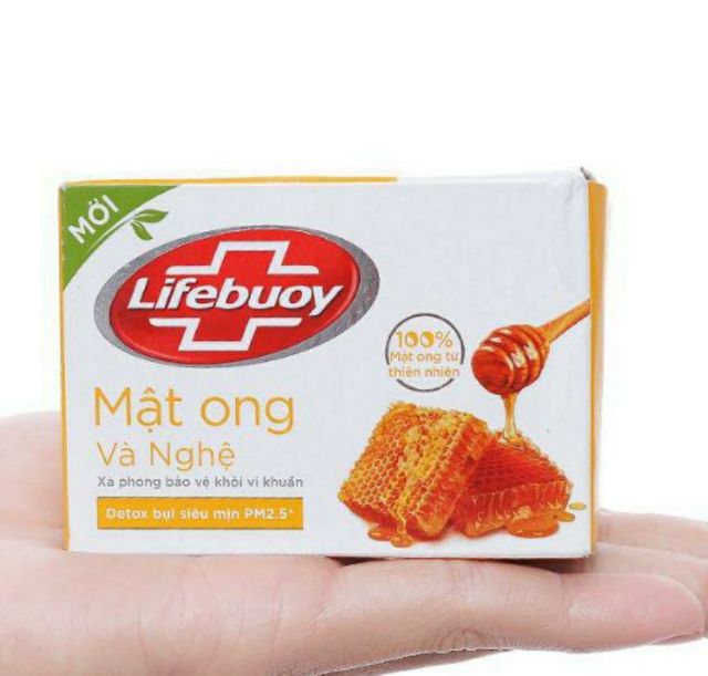 Xà Bông Cục Lifebuoy Matcha và Mật Ong 90g