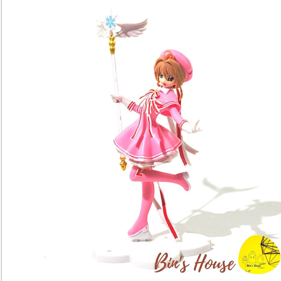 Mô hình nhân vật Sakura trong phim hoạt hình thủ lĩnh thẻ bài cao 15.5cm