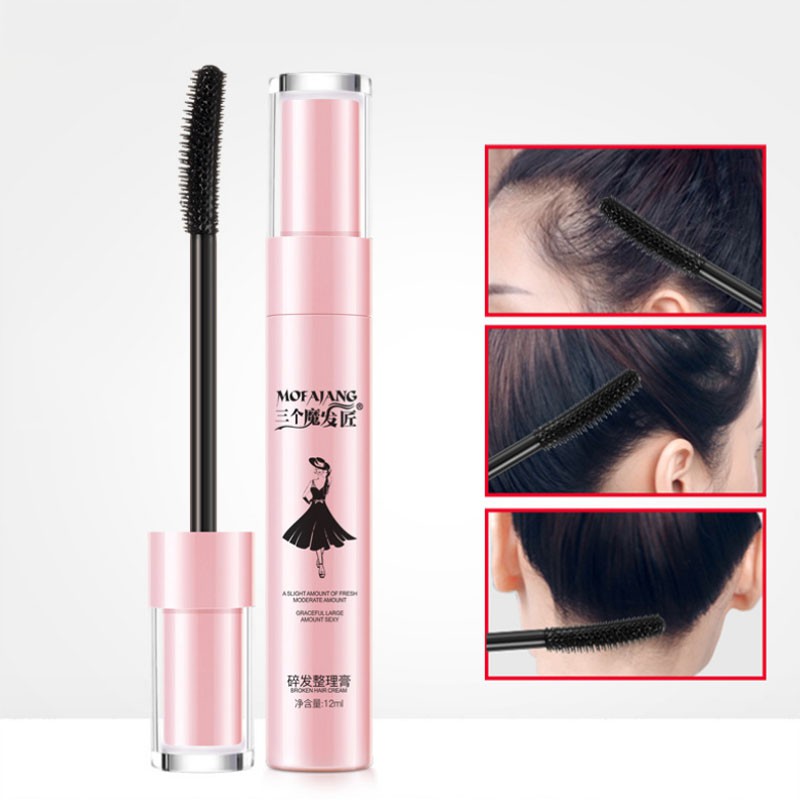 Chải Tóc Mascara Chuốt Tóc 12ml Tạo Kiểu Tóc Vuốt Tóc Con Gọn Vào Nếp