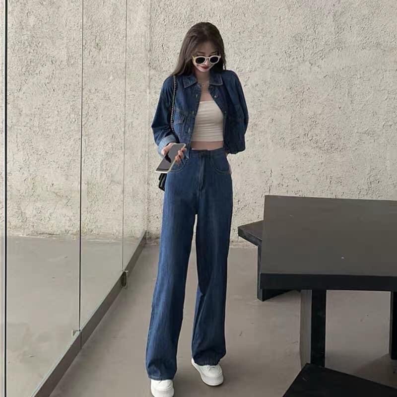 SET ĐỒ BỘ JEANS NỮ