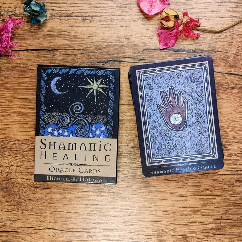 Shamanic Healing Oracle Cards Deck Game Bộ Thẻ Bài Trò Chơi Oracle Chữa Bệnh Shamanic