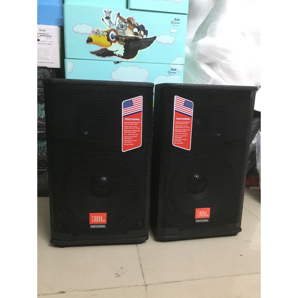 Loa sân khấu thùng sơn 3 tấc bass lớn chơi nhạc ngoài trời