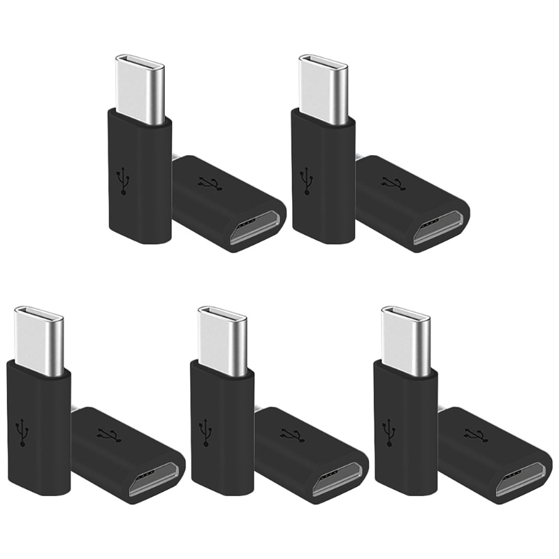 Set 10 Đầu Nối Chuyển Đổi Dữ Liệu Type-C Sang Micro USB Siêu Bền