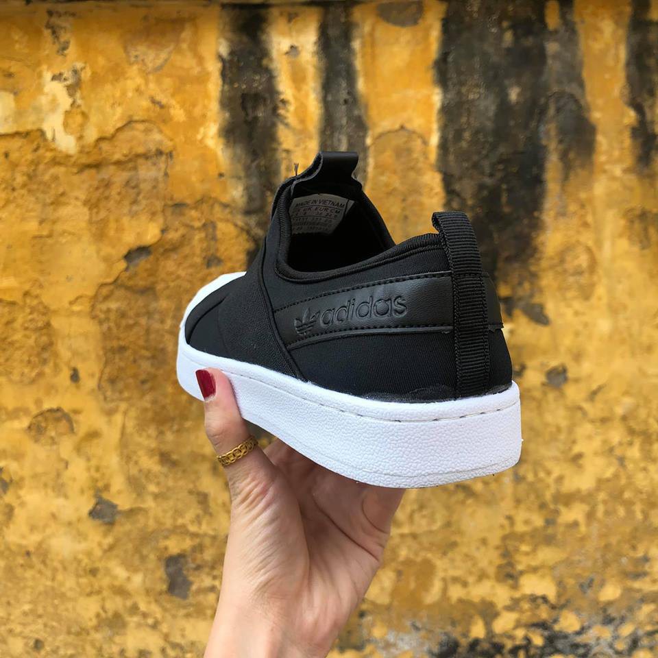 Giày Sò chéo đen