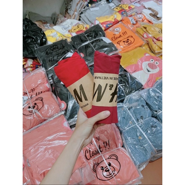 Quần thun ngố nữ nhiều màu, quần legging lửng đen chất cotton co giãn thoải mái vận động.