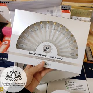 [Tách lẻ] Nửa Set TINH CHẤT SIÊU KÍCH TRẮNG 28 NGÀY SUISKIN GLUTATHIONE BRIGHTENING  AMPOULE