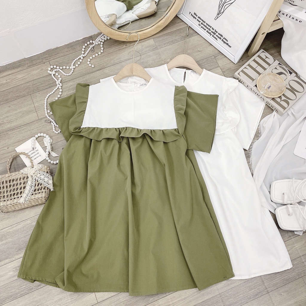 Váy babydoll cánh tiên phong cách ulzzang JAMOO