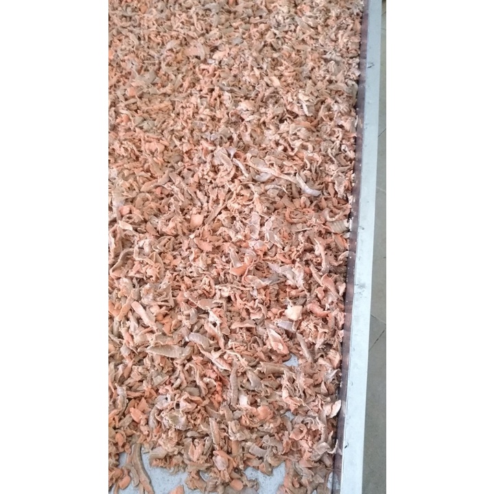 Vụn cá hồi hấp chín, không xương không da (1kg) - Thức ăn cho thú cưng chó mèo