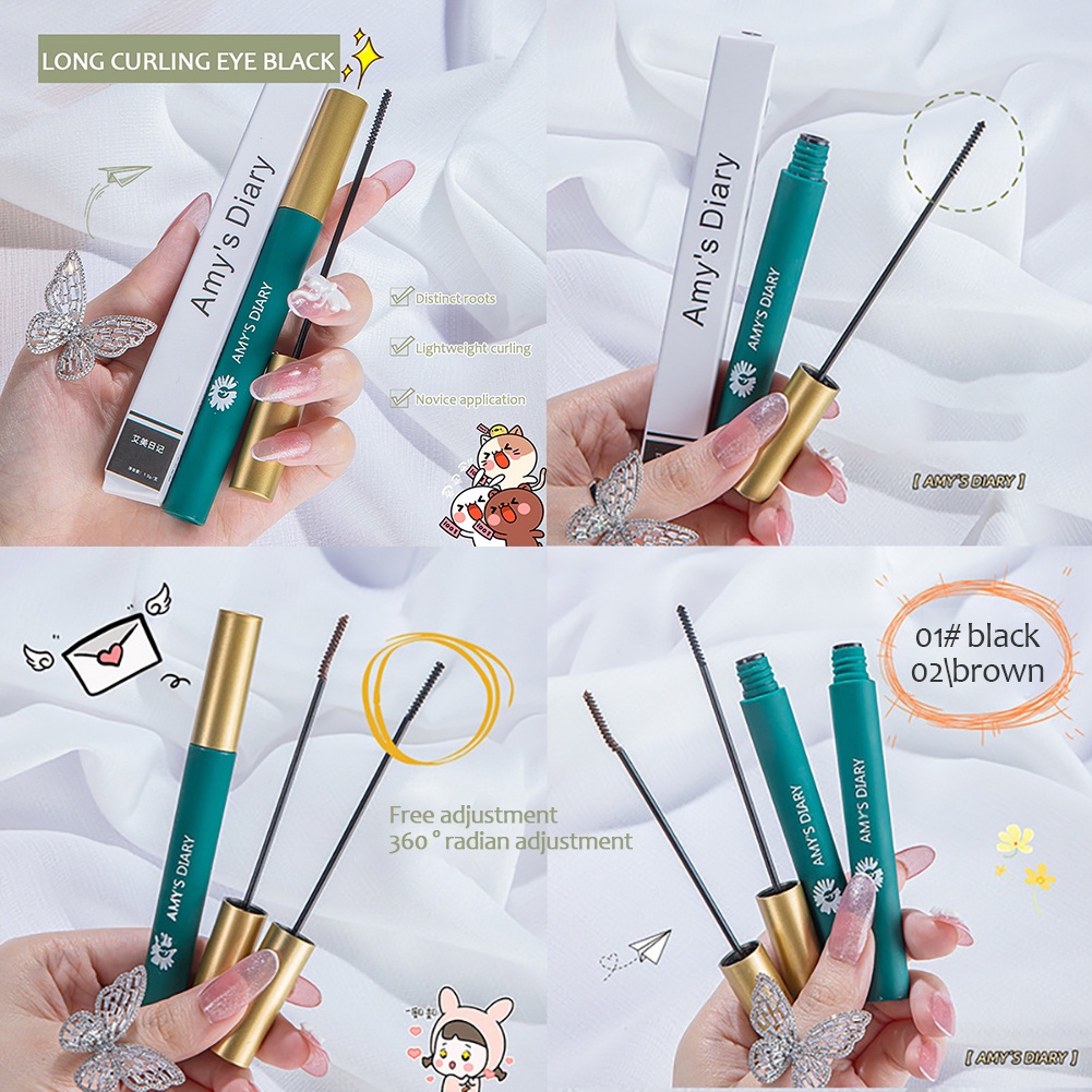 Mascara/Mascara chống thấm nước/Gói xanh & Gói đen JULYSTAR